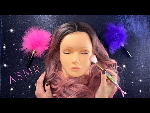 ASMR - Уход за лицом на манекене, близкий шепот