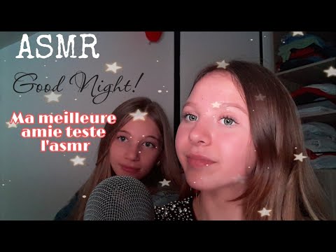 ASMR - MA MEILLEURE AMIE TESTE L'ASMR 🤠