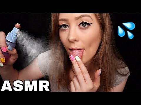 ASMR SPIT PAINTING YOU 💦😍  (pour dormir très profondément) 💤