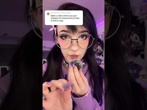 listen closely, this is NOT easy! #asmr #funnyasmr #funny #asmrshorts