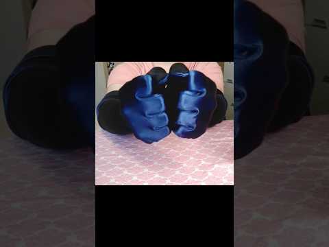 Throwback: My First #Satin #Gloves #handmovementsasmr #asmrlikeasandbox #asmr