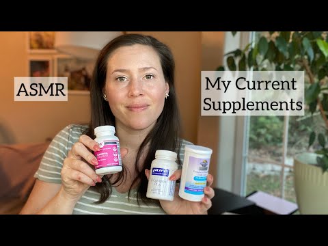 ASMR - My Current Supplement Collection - Tapping & Whispering