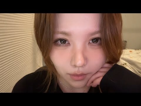 Soft Face Touching ASMR & gentle tracing to help you sleep