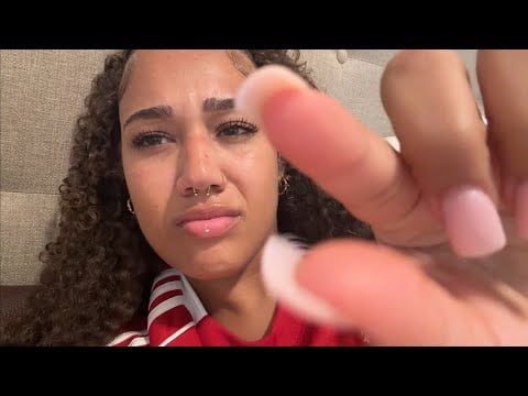 ASMR you got something in your eye