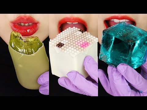 11MINUTES EMOJI EATING ASMR FOR SLEEP, MINECRAFT FOOD ASMR 💗