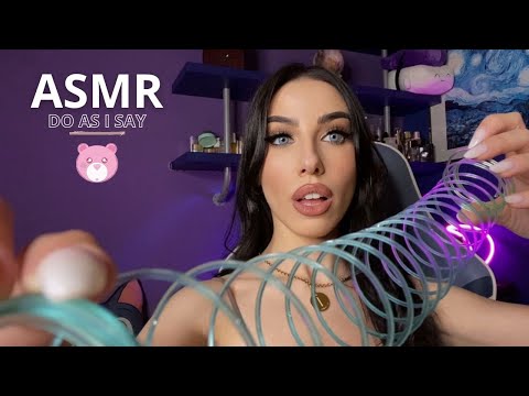 ASMR - SEGUI LE MIE ISTRUZIONI PER ADHD