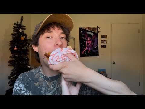 ASMR | burger mukbang 