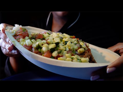 ASMR CHIPOTLE EATING SOUNDS