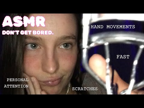 *ASMR* for people who get bored easily✨💫💤(fast random triggers)
