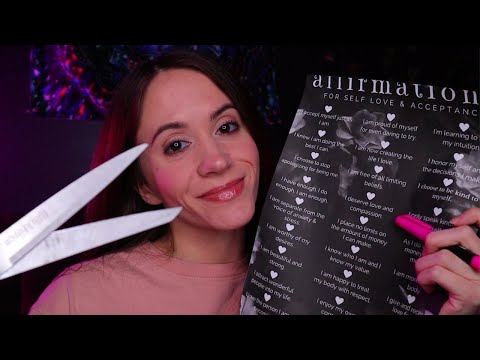 ASMR / Self Love Affirmations & Cord Cutting Negative Beliefs