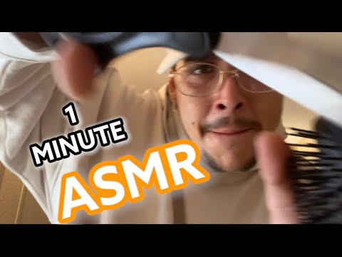 1 MINUTE ASMR | Rude Friend Getting you ready for a date