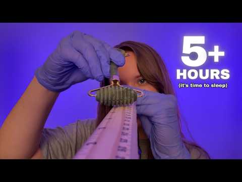5+ HOURS of ASMR Roleplays To Help You Relax & Sleep! 😴 (cranial, makeup, haircuts & more)