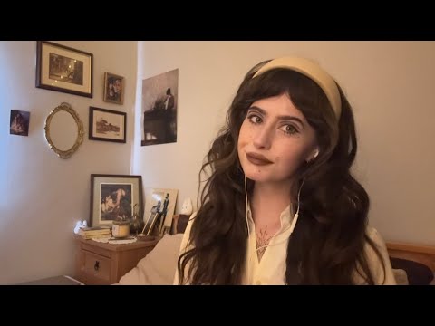 ASMR close whisper rambles ~ lofi cozy 