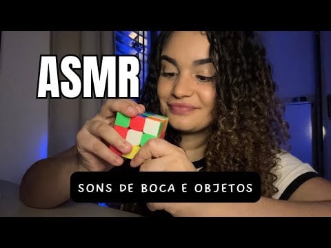 ASMR CASEIRO -  OBJETOS, SONS DE BOCA E SONS ALEATÓRIOS 