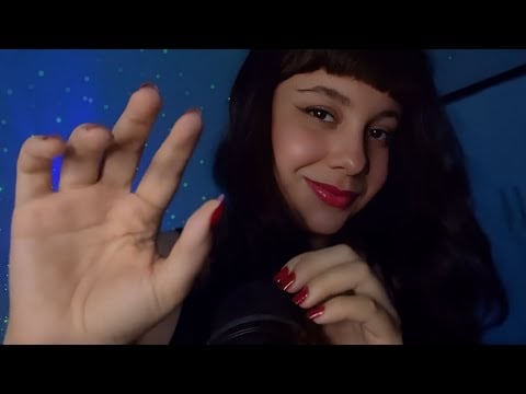 ASMR Tapping + Mouth Sounds 😴 Sussurros e Sons Que Dão Arrepios