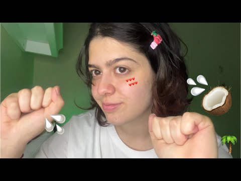 Asmr Coconut 🥥 💦 sons de boca extremante molhados  🇧🇷