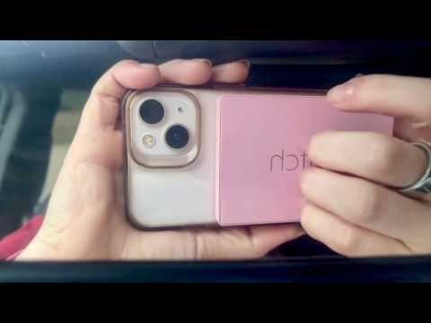 jeep asmr w/ natural nails + camera taps