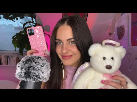 ASMR pink triggers🎀💖💗