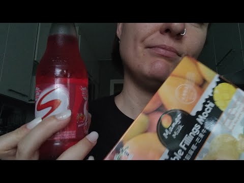ASMR på svenska- Haul med asiatiskt snacks| show and tell, eating sounds 🥟