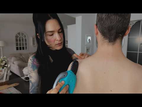 Pullover Treatment And Shoulder Recovery ASMR