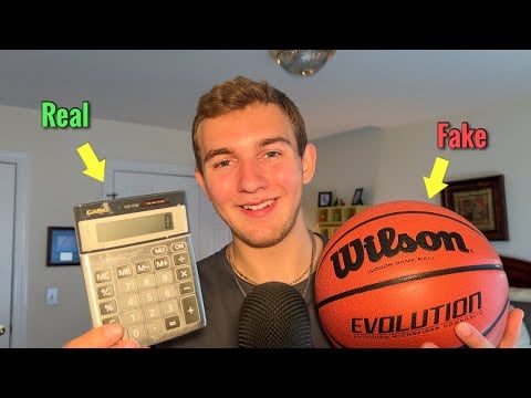 ASMR which sound is fake? (Asmr game)