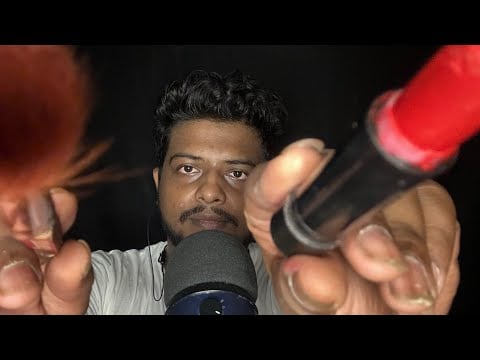 ASMR Spit Painting Makeup 💄