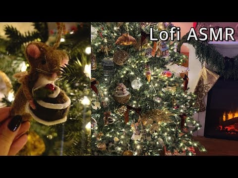 ASMR | Christmas Tree Decorations (Lofi ASMR)