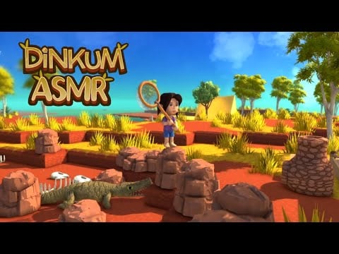 ASMR | Animal Crossing fans- You NEED to try Dinkum! 🦘 I'm absolutely OBSESSED