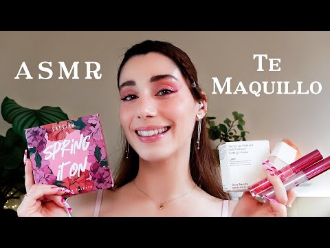 ASMR 🌸 TE MAQUILLO y te Visto para Feria de Primavera 🌼 Roleplay en Español🌷Atención Personal