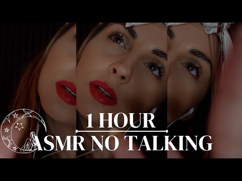 1:30 HOUR ASMR NO TALKING 💤  Recopilación de Triggers ( Especial 1 año como ASMR ARTIST ) ECO/NO ECO