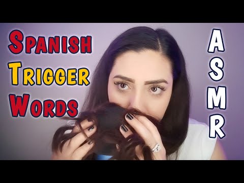 [ASMR] MIC TOUCHING & SPANISH TRIGGER WORDS✨