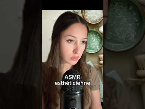 ASMR soin visage baclé 🙃 #asmr #asmrroleplay #asmrfrançais#soinvisage #visualasmr