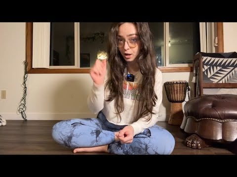 ASMR Rambling on The Floor 