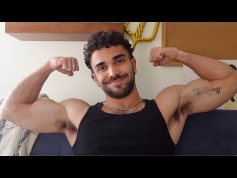 Male ASMR Tapping, Visual Triggers, and Scary Story