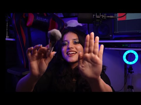 ASMR Face Cleaning 🧸 Baby Hair Brushing Visuals & Clipping Counting 
