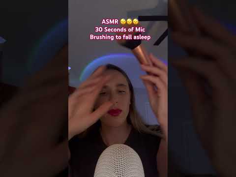 😴😴😴 #micbrushing #asmr #brushsounds #asmrsounds #visualtingle #asmrcommunity #tingles
