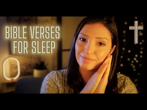 Christian ASMR | Bible Verses for Sleep | Music + Rain