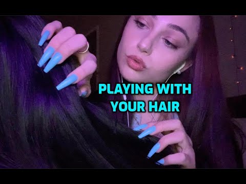 ASMR | Hair Play, Scalp Scratching, Head Massage for Sleep 😴💆‍♀️