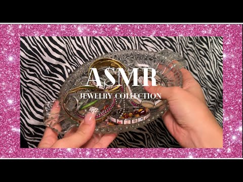ASMR jewelry sounds (clicky sounds, tapping, and whispers)