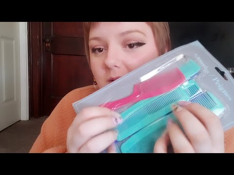 ASMR- Random Dollar Tree Haul (whispering, rambling, tapping, etc)