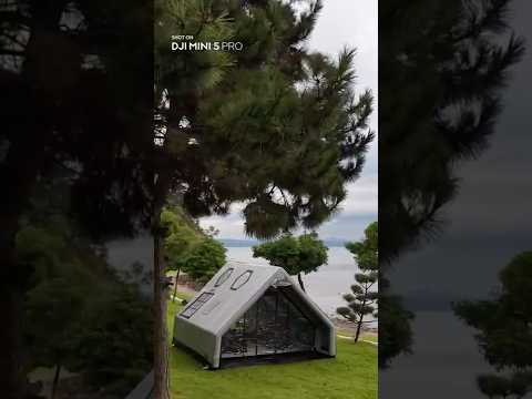 ROMANTIC SEASIDE CAMPING WITH DJI MINI 5 PRO