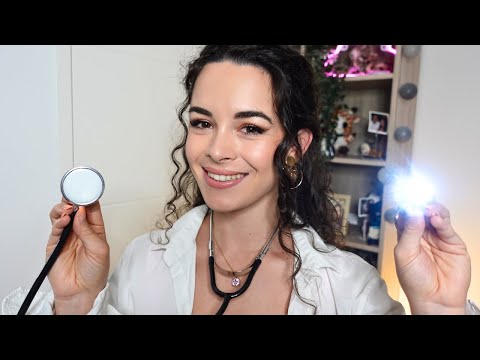 ASMR [Roleplay] Bilan de santé chez le médecin | mesures, cuir chevelu, clavier | Soft spoken 💤