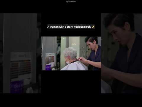 Hair salon ASMR visual and auditory activation #Root softening volume perm
