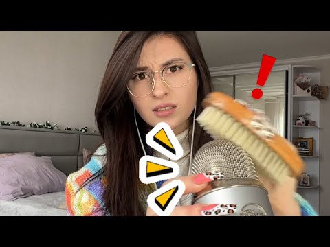 ASMR FAST & AGGRESIVE RANDOM MIC TRIGGERS | NO TALKING | 💢 NOT FOR SENZITIVE EAR 💢