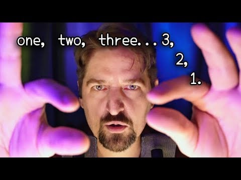 ASMR Counting Down 🐑 Mouth Sounds & Visual Triggers
