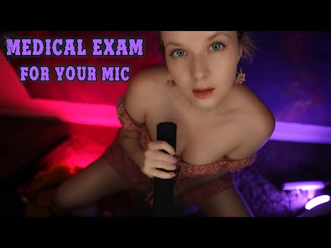 ASMR Medical examination for your mic