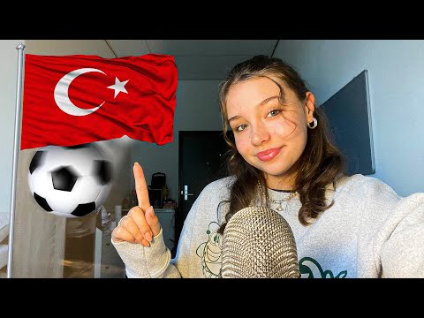 ASMR | Whispering Turkish Football Teams! 🇹🇷⚽️ (en Türkçe/ Süper Lig)