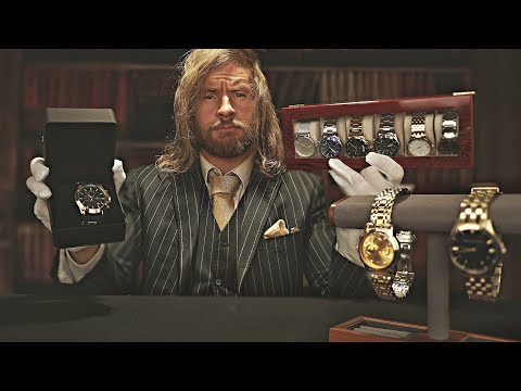 [ASMR] The Luxury Watch Store (for the extremely wealthy)