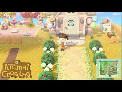 ASMR - Animal Crossing House Tour (whispered voice over)