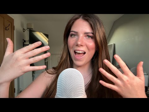 ASMR Triggers with my natural nails 💅